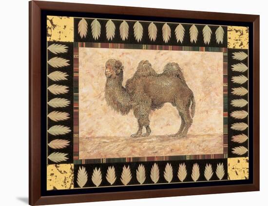 Camel-Pamela Gladding-Framed Art Print