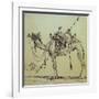 Camel-Rodolphe Bresdin-Framed Giclee Print