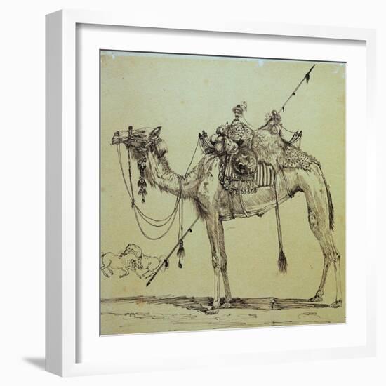 Camel-Rodolphe Bresdin-Framed Giclee Print