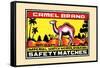 Camel-null-Framed Stretched Canvas