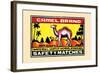 Camel-null-Framed Art Print