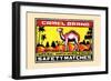 Camel-null-Framed Art Print