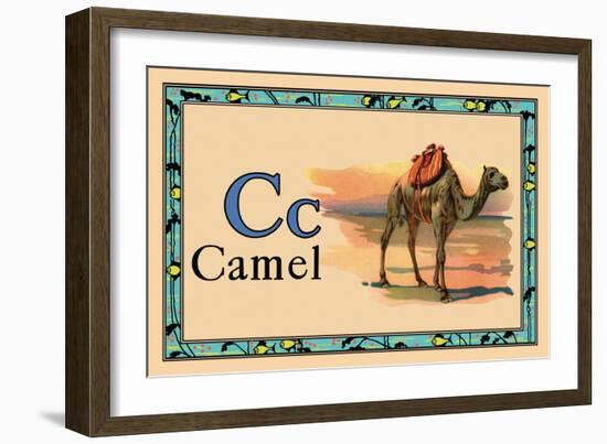 Camel-null-Framed Art Print