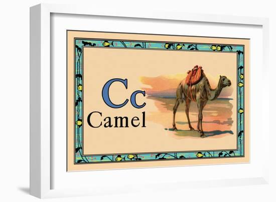 Camel-null-Framed Art Print