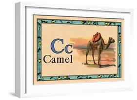 Camel-null-Framed Art Print