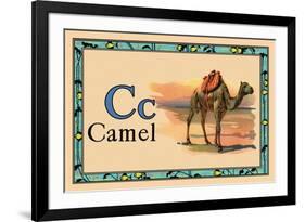 Camel-null-Framed Art Print