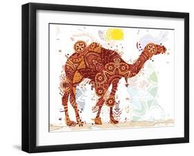 Camel-Teofilo Olivieri-Framed Giclee Print