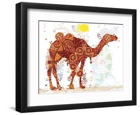 Camel-Teofilo Olivieri-Framed Premium Giclee Print