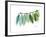 Camelia Leaf Green_Blue-Albert Koetsier-Framed Premium Giclee Print