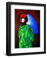 Camelia Rose, 2008-Patricia Brintle-Framed Premium Giclee Print