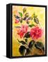 Camelias-Mary Smith-Framed Stretched Canvas