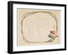 Camellia, January 1860-Kasai-Framed Giclee Print