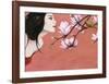 Camellia-Aline Bereau-Framed Art Print