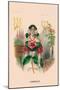 Camellia-J.J. Grandville-Mounted Art Print