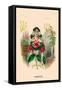 Camellia-J.J. Grandville-Framed Stretched Canvas