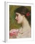 Camellias, C.1880-John William Waterhouse-Framed Giclee Print