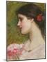 Camellias, C.1880-John William Waterhouse-Mounted Premium Giclee Print