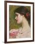 Camellias, C.1880-John William Waterhouse-Framed Giclee Print