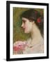 Camellias, C.1880-John William Waterhouse-Framed Giclee Print