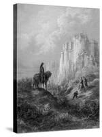 Camelot, Illustration from 'Idylls of the King' by Alfred Tennyson (Litho)-Gustave Doré-Stretched Canvas