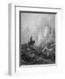 Camelot, Illustration from 'Idylls of the King' by Alfred Tennyson (Litho)-Gustave Doré-Framed Premium Giclee Print