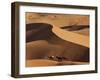 Camels and Dunes, Erg Chebbi, Sahara Desert, Morocco-Peter Adams-Framed Photographic Print