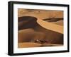 Camels and Dunes, Erg Chebbi, Sahara Desert, Morocco-Peter Adams-Framed Photographic Print