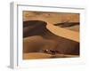 Camels and Dunes, Erg Chebbi, Sahara Desert, Morocco-Peter Adams-Framed Photographic Print