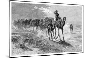 Camels Carrying Wool, 1886-Frank P Mahony-Mounted Giclee Print