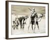 Camels Crossing the Desert-Mcbride-Framed Giclee Print