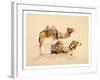 Camels from Petra, 2007-Alison Cooper-Framed Giclee Print