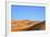 Camels in Desert Landscape, Merzouga, Morocco, North Africa, Africa-Neil-Framed Photographic Print