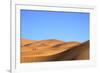 Camels in Desert Landscape, Merzouga, Morocco, North Africa, Africa-Neil-Framed Photographic Print