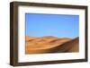 Camels in Desert Landscape, Merzouga, Morocco, North Africa, Africa-Neil-Framed Photographic Print