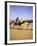 Camels in Desert, Morocco-Michael Brown-Framed Photographic Print