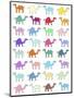 Camels Pattern-Miguel Balbás-Mounted Giclee Print