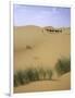 Camels Walking in Desert, Morocco-Michael Brown-Framed Premium Photographic Print