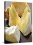 Camembert and Toasted White Bread-null-Stretched Canvas