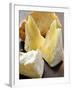 Camembert and Toasted White Bread-null-Framed Photographic Print