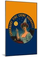 Camembert Fine Creme Normande-L. Poly-Mounted Art Print