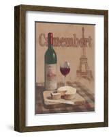 Camembert - Toue Eiffel-unknown Chiu-Framed Art Print