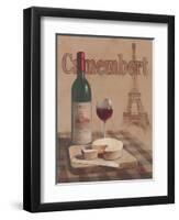 Camembert - Toue Eiffel-unknown Chiu-Framed Art Print