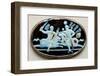 Cameo of Shapur I Humiliating Roman Emperor Valerianus in Battle-null-Framed Photographic Print