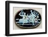 Cameo of Shapur I Humiliating Roman Emperor Valerianus in Battle-null-Framed Photographic Print