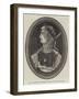 Cameo Portrait of the Emperor Claudius at the British Museum-null-Framed Giclee Print