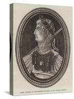 Cameo Portrait of the Emperor Claudius at the British Museum-null-Stretched Canvas