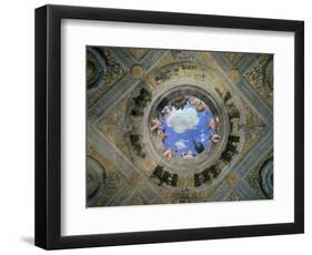 Camera Degli Sposi: Ceiling Oculus-Andrea Mantegna-Framed Giclee Print