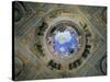 Camera Degli Sposi: Ceiling Oculus-Andrea Mantegna-Stretched Canvas