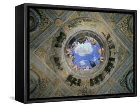 Camera Degli Sposi: Ceiling Oculus-Andrea Mantegna-Framed Stretched Canvas