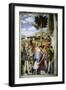 Camera Degli Sposi: The Meeting-Andrea Mantegna-Framed Giclee Print